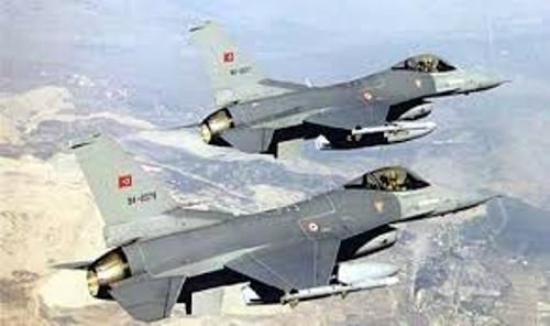 حمله جنگنده های ترکیه به مناطقی در اقلیم کردستان عراق
