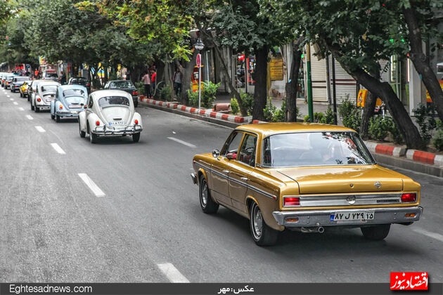 نمایشگاه خودروهای کلاسیک در تبریز(گزارش تصویری)