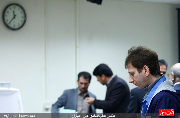 دادگاه بابک زنجانی؛ از حاشیه تا متن(گزارش تصویری)