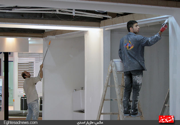 ضیافت نفتی برای خارجی‌ها، یک روز قبل از افتتاح(گزارش تصویری)