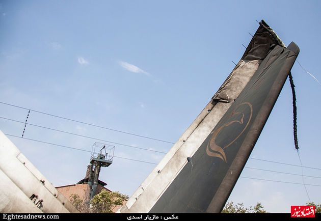 گزارش تصویری سقوط هواپیمای تهران - طبس