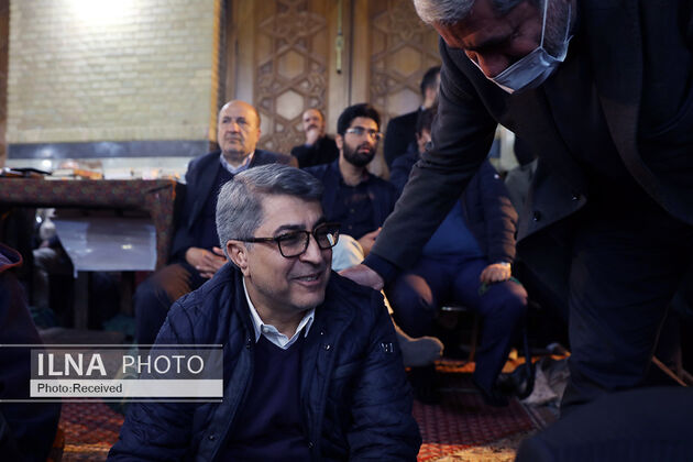 مراسم همسر شهید مطهری