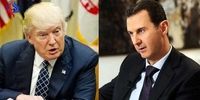 ترامپ به بشار اسد نامه نوشت