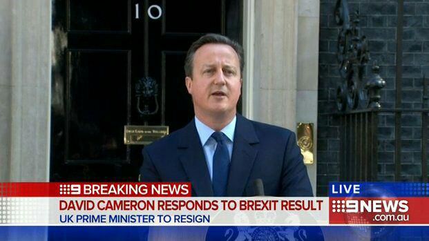 نخست‌وزیر بریتانیا استعفا داد