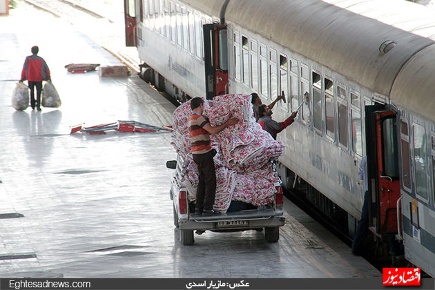 سرگذشت قطارها بعد از پیاده‌شدن مسافران (گزارش تصویری)