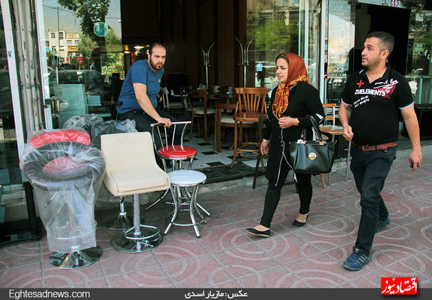 گزارش تصویری از بورس مبلمان تهران