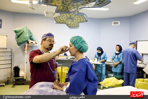 جراحی بینی در ایران از دریچه دوربین رویترز (گزارش تصویری)