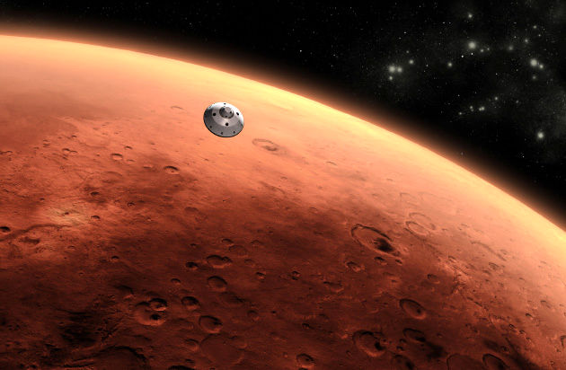 ارسال اولین عکس واضح از مریخ 
