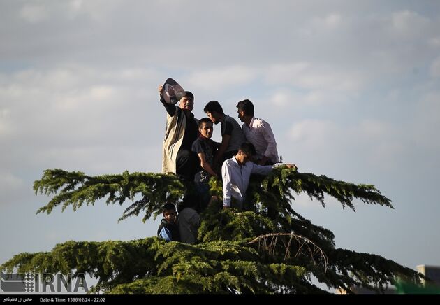 تصاویر سخنرانی حسن روحانی در میدان نقش جهان اصفهان