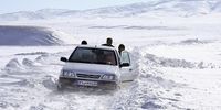 بارش برف راه 185 روستا در کرمانشاه را مسدود کرد