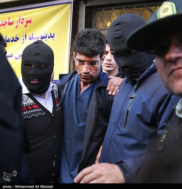 بازسازی صحنه سرقت مسلحانه صرافی‌خیابان فرودسی