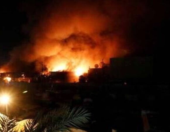 اصابت دو موشک به فرودگاه بغداد
