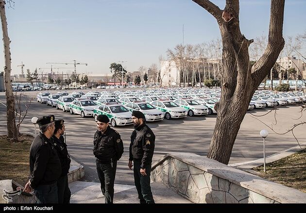 رونمایی از خودروهای سراتو پلیس پایتخت
