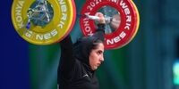 دلنوشته تلخ الهام حسینی دختر تاریخ‌ساز وزنه‌برداری ایران
