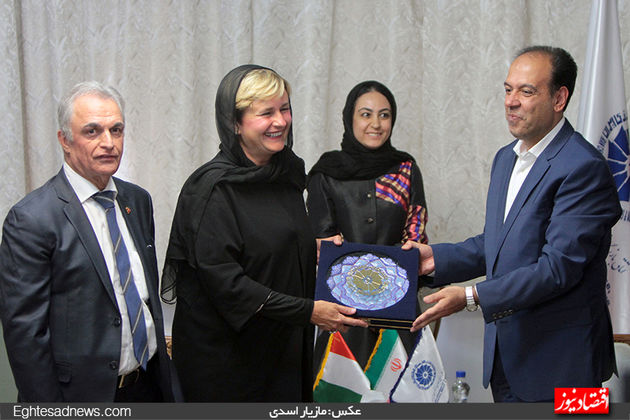 لحظه به لحظه حضور وزیر ایتالیایی در اتاق ایران (گزارش تصویری)