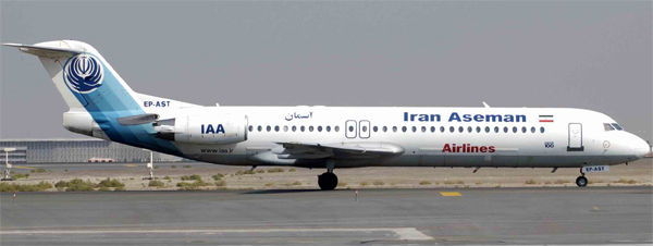 قطعات هواپیما، مسافر ایران شدند