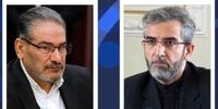 تشریح آخرین وضعیت مذاکرات برای رفع تحریم‌ها از سوی علی باقری و شمخانی