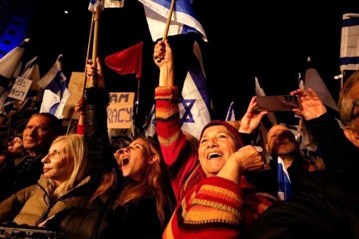 تظاهرات  شدید اسرائیلی ها علیه نتانیاهو/ پلیس معترضان را سرکوب کرد


