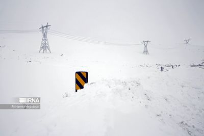 بارش ۲ متر برف در این شهر/ مردم سورپرایز شدند+ عکس