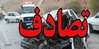 واژگونی مرگبار پژو 206 در بزرگراه شهید کاظمی