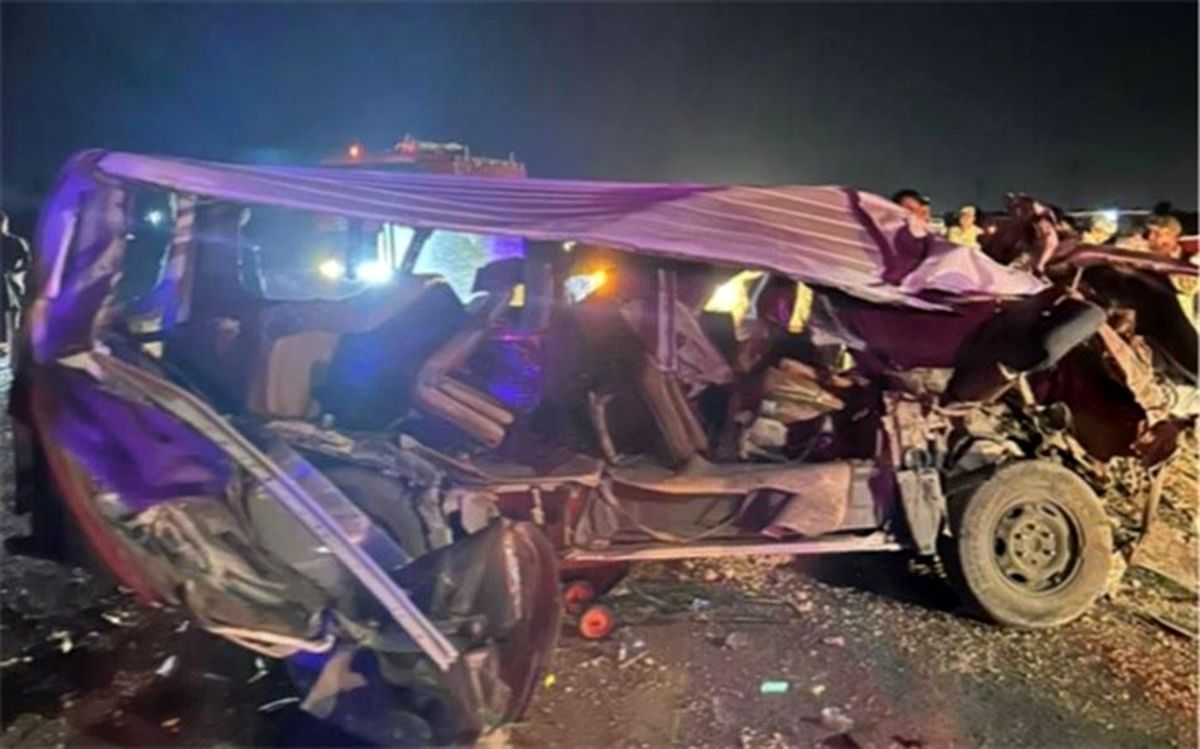 اولین عکس از تصادف سهمگین در کاظمین/ چند زائر ایرانی کشته شدند؟