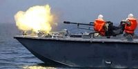 حمله قایق های جنگی اسرائیل به غزه