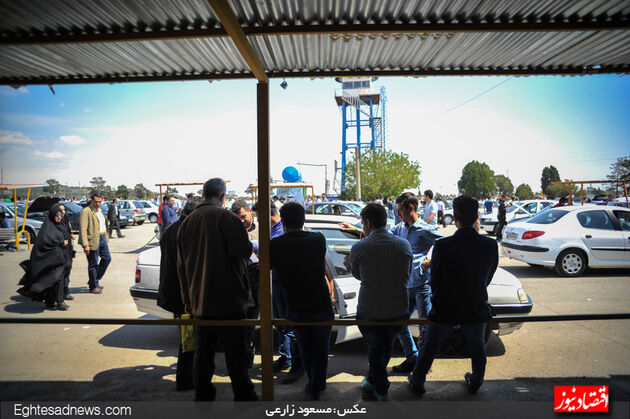 در بازار خودروهای دست دوم چه خبر است؟(گزارش تصویری)