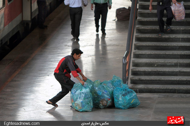 سرگذشت قطارها بعد از پیاده‌شدن مسافران (گزارش تصویری)