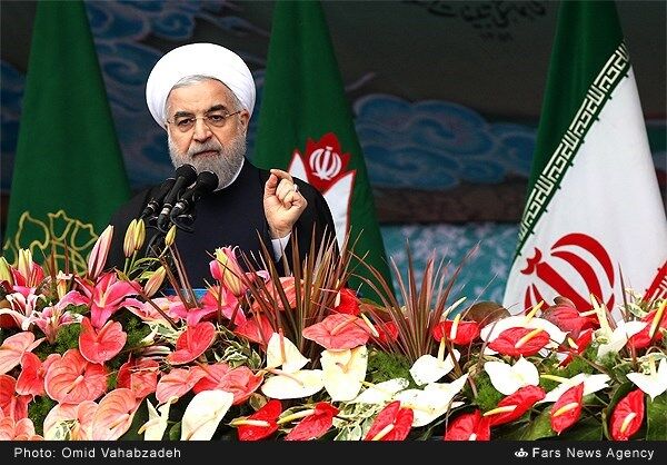 روحانی: در مذاکرات از استقلال ایران دفاع کرده‌ایم / اینکه می‌گویند ایران به‌خاطر فشار تحریم‌ها پای میز مذاکره آمده، دروغ است