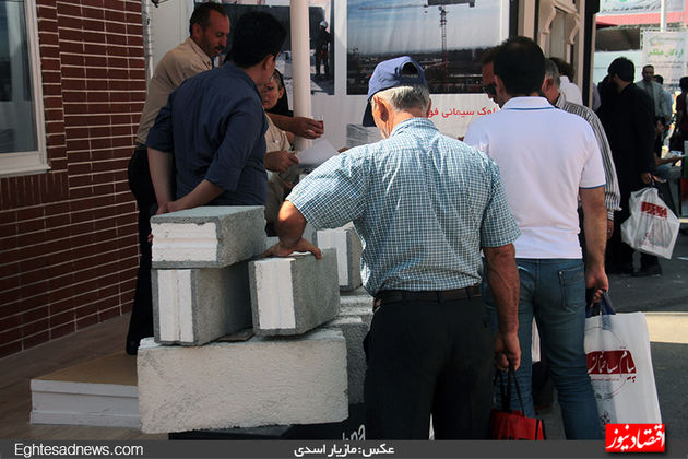 گشت تصویری در نمایشگاه صنعت ساختمان