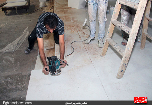 ضیافت نفتی برای خارجی‌ها، یک روز قبل از افتتاح(گزارش تصویری)