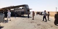 برخورد هولناک دو اتوبوس مسافربری/ 38 نفر کشته شدند