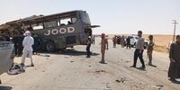 برخورد هولناک دو اتوبوس مسافربری/ 38 نفر کشته شدند
