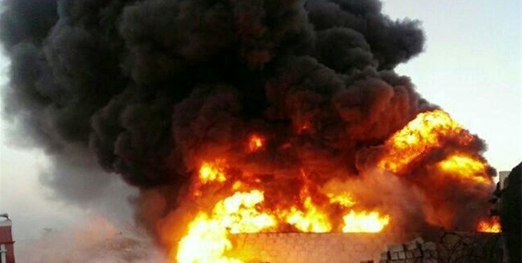 انفجار انبار دپوی سوخت قاچاق در میناب
