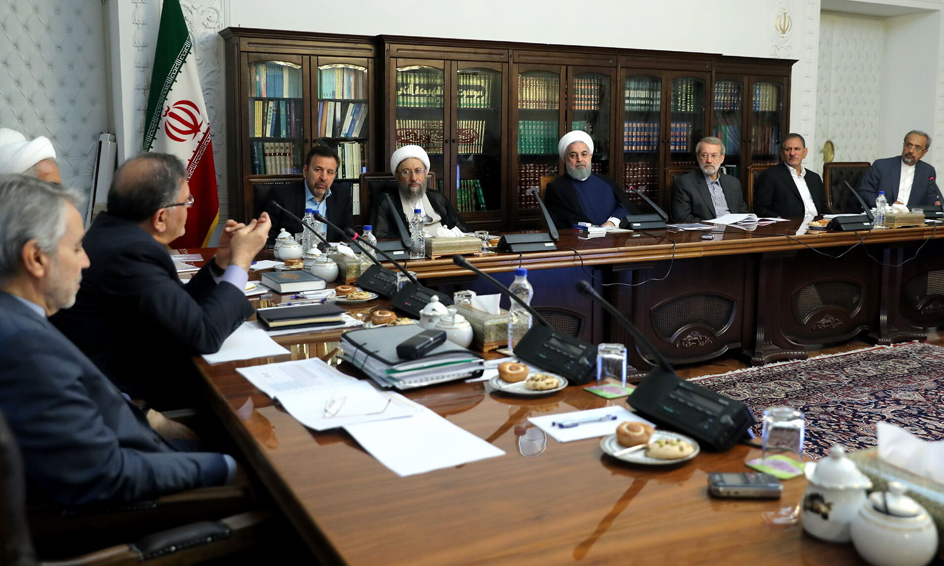 برگزاری جلسه شورای عالی هماهنگی اقتصادی با حضور سران قوا +تصاویر