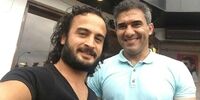 عقاب آسیا در کنار برترین دروازه بان جهان +عکس