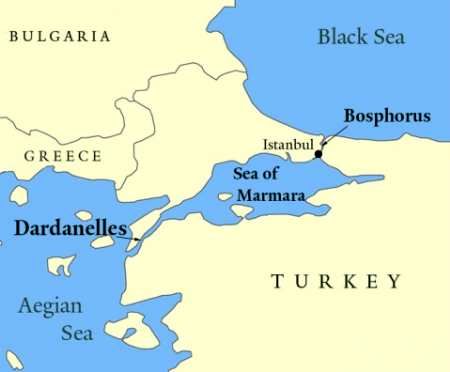 کشتی روسی در آب های ترکیه غرق شد