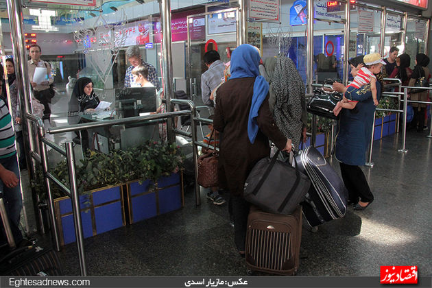 راه‌آهن در شلوغ‌ترین روزهای کاری‌اش چه شکلی است؟(گزارش تصویری)