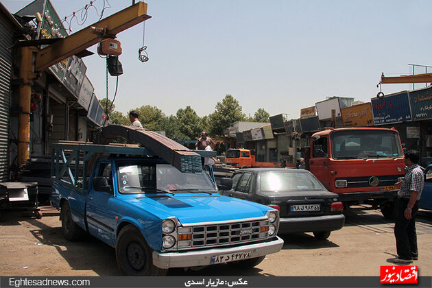 مردان آهنین در پیچ‌وخم کسب درآمد (گزارش تصویری)