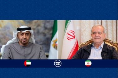 جزئیات گفت‌وگوی مهم پزشکیان با  رئیس دولت امارات/آمریکا و رژیم صهیونیستی بدانند که ...
