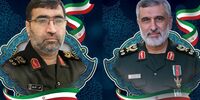 اولین عکس از سنگ مزار مشترک شهیدان سردار حاجی‌زاده و باقری با طرحی متفاوت