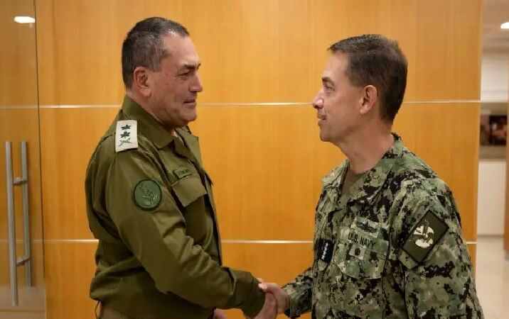 مقامات ارشد نظامی آمریکا و اسرائیل دیدار کردند