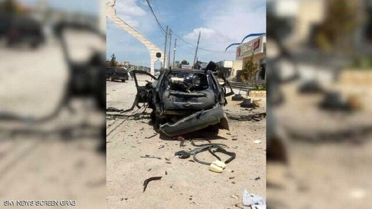 حمله پهپادی اسرائیل به یک خودرو در جنوب لبنان + فیلم