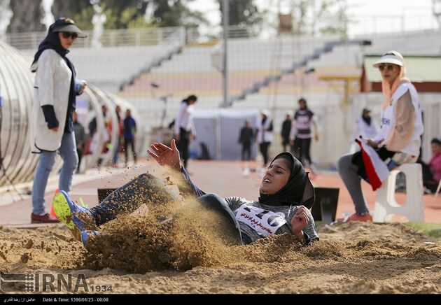 رقابت های دو و میدانی بانوان