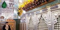 تشرف رئیسی به داخل ضریح حضرت رقیه(س)+فیلم
