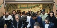 مترو سواری «ایستاده» شهردار تهران در روز جهانی بدون خودرو + عکس