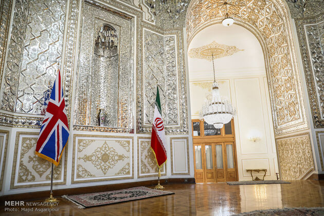 دیدار وزرای خارجه ایران و انگلیس