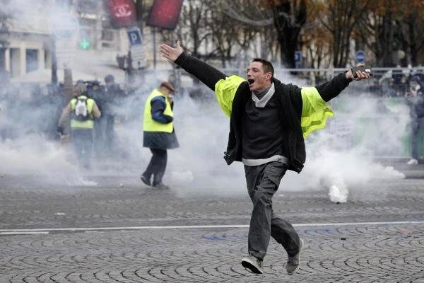دومین هفته تظاهرات جلیقه زردها در بلژیک