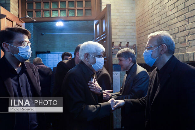 مراسم همسر شهید مطهری