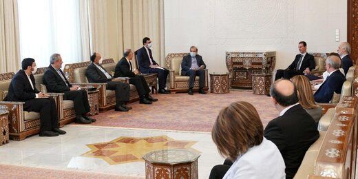 دستیار ارشد ظریف با بشار اسد دیدار کرد

